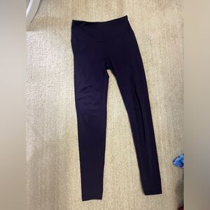Dark purple leggings, size medium